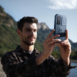 Бронированный чехол для Samsung Galaxy A55, Dexnor Full Body (Two Frames), темно-синий