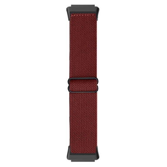 Нейлоновий ремінець BOHO до Huawei Band 7, Wine Red