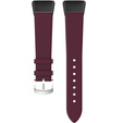 Шкіряний ремінець для годинника Huawei Band 6, Dark Red