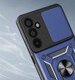 Чехол NOX Camera Slide Samsung Galaxy S25 FE, CamShield Slide, синий