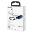 BASEUS Wisdom Kaбель Lightning 1.5M/2.4A (2 sztuki) - White
