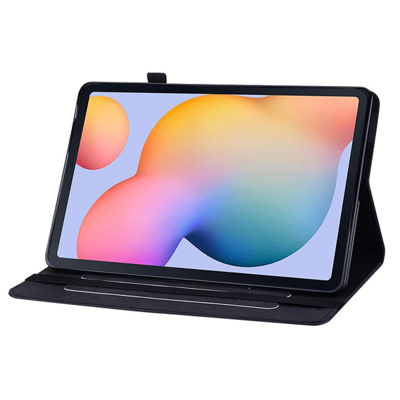 Чехол до Samsung Galaxy Tab S6 Lite, Wallet Pen Slot, чёрный