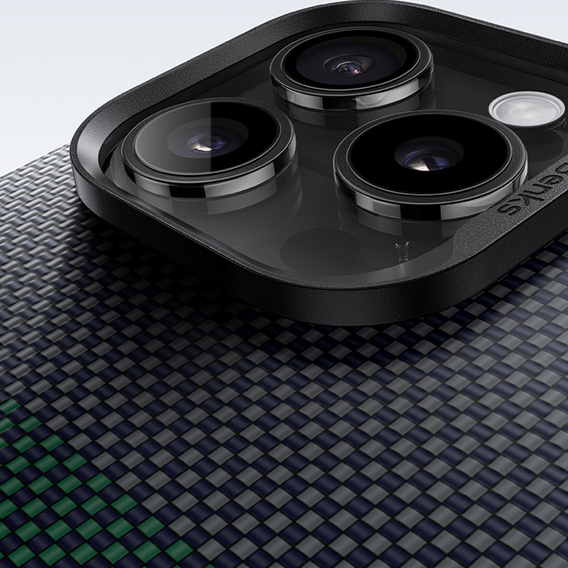 Чехол BENKS Kevlar Magnetic Armor Air Aurora 600D SA66 для MagSafe для iPhone 16 Pro Max