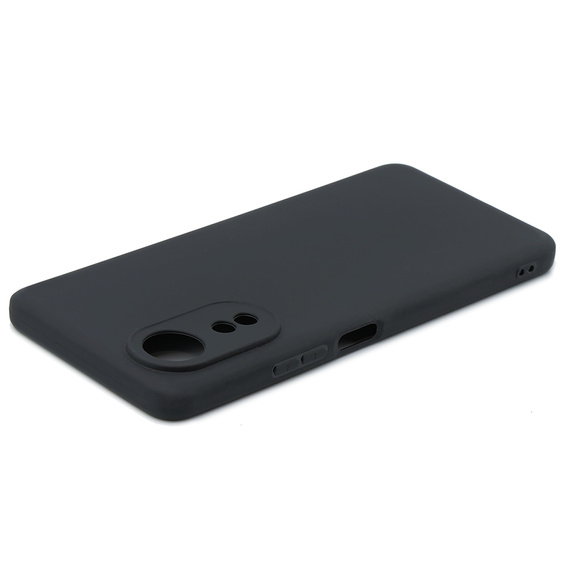 Тонкий корпус для Oppo A58 4G, Slim, чёрный