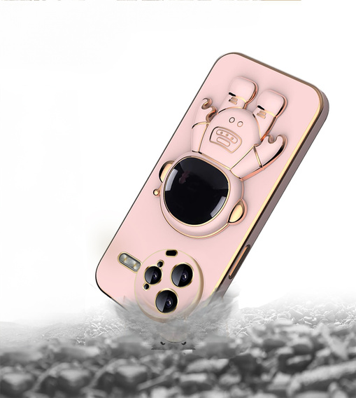 Чехол до Xiaomi Poco F7 Ultra, Astronaut, розовый