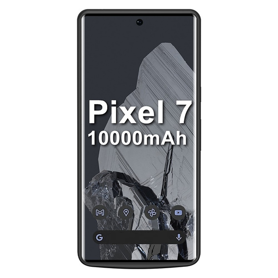 Чехол с батареей 7000mAh до iPhone 13 Pro Max, чёрный