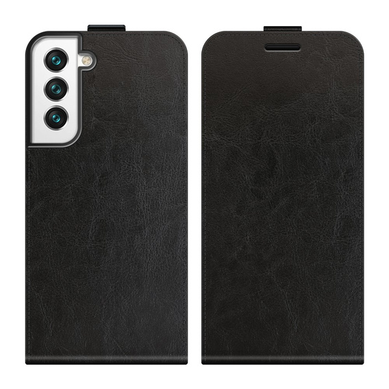 Откидной чехол для Samsung Galaxy S22 5G, Flip, чёрный
