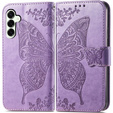 Чохол-книжка для Samsung Galaxy S25 FE, Butterfly, фіолетовий