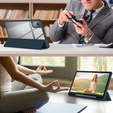 Чехол для Lenovo Tab K11 Plus, Smartcase Hybrid, с местом для стилуса, темно-синий