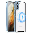 Защитный чехол для камеры Samsung Galaxy S21 FE 5G, CamShield MagSafe, прозрачный / синий