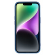 Чохол для iPhone 14, Electro MagSafe, м'яти + Скло на екран