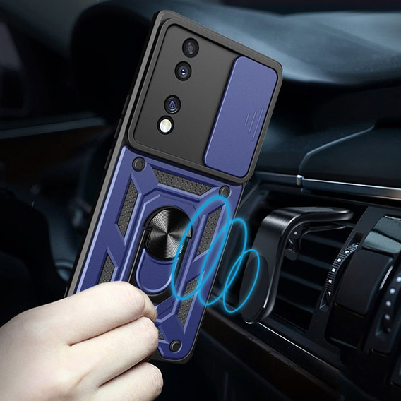 Чохол NOX Camera Slide Honor 70 5G, CamShield Slide, синій