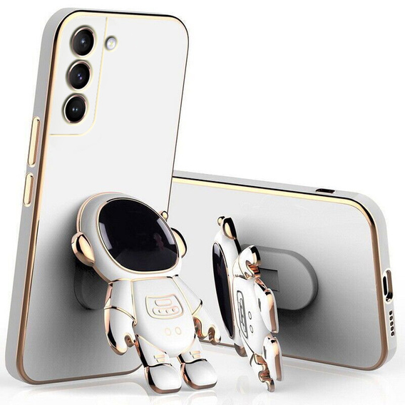 Чoхол до Samsung Galaxy S21 FE, Astronaut, білий