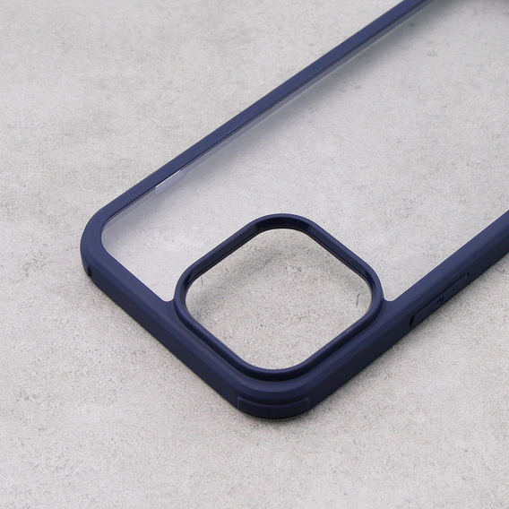 Чохол із загартованим склом та рамкою з TPU для iPhone 14 Pro Max, м'яти