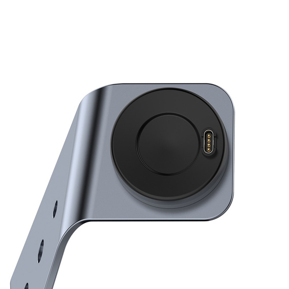 Алюмінієва USB док-станція для Garmin Fenix 7/7S/7X/6/6X/6S, сірий