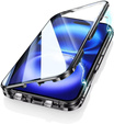 Магнітний чохол Dual Glass MagSafe для iPhone 16, чорний