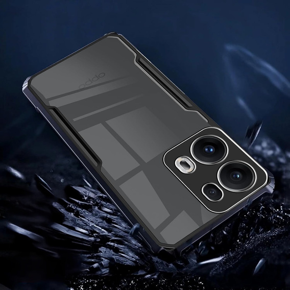 Чoхол до Oppo Reno 13 Pro, AntiDrop Hybrid, чорний