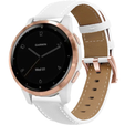 Кожаный ремешок для Samsung Galaxy Watch 42mm - White