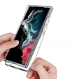 Чехол для Samsung Galaxy S23 Ultra, Shockproof, с пленкой, прозрачный