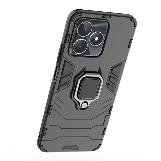 Чoхол до Realme C51, Kickstand Ring, чорний