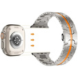 Браслет Stainless Segments до Apple Watch 7/6/5/4/SE/3/2/1 45/44/42mm, Silver