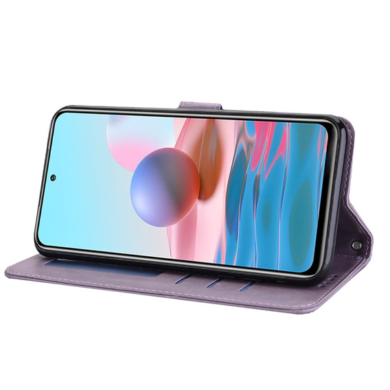 Чехол Wallet до Xiaomi Redmi 10C, Deer Tree, Purple