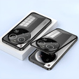 Чохол для Xiaomi 15 Ultra, Magnetic Dual Glass, чорний