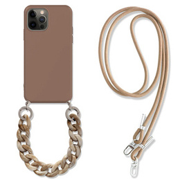 Чохол INS Crossbody для iPhone 13 Pro, Brown