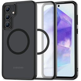 Чехол для Samsung Galaxy A55 5G, гибридный чехол Fusion Hybrid, для MagSafe, чёрный