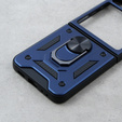 Бронированный Чехол до Samsung Galaxy Z Flip5 5G, Nox Case Ring, синий