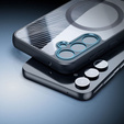 Чохол DuxDucis для Samsung Galaxy S23 FE, Aimo Case, для MagSafe, прозорий / чорний