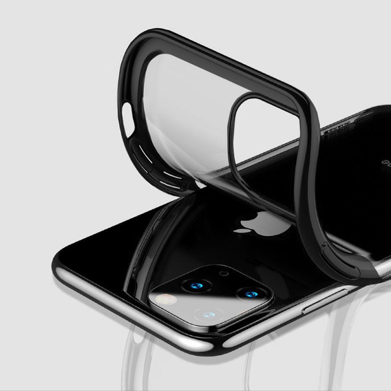 Чохол ERBORD TPU Frame для iPhone 13 mini  - Clear / Black