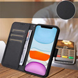 Откидной чехол для Samsung Galaxy M55 5G, Wallet Smart Magnet, чёрный