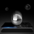 Загартоване скло для OnePlus 12R, Dux Ducis на весь екран, чорна рамка