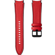Кожаный ремешок для часов Samsung Galaxy Watch 4 / 5 40/42/44/46/45MM PRO, Red