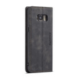 Чехол CASEME для Samsung Galaxy S8, Leather Wallet Case, чёрный