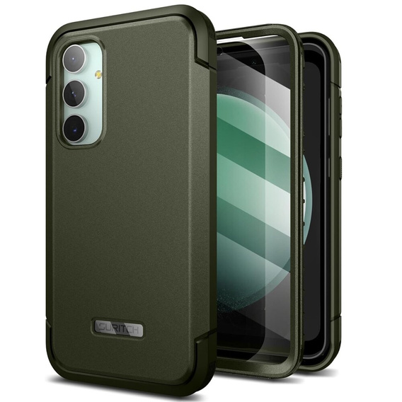 Чехол до Samsung Galaxy S23 FE, Suritch Basic (Two Frames), зелёный