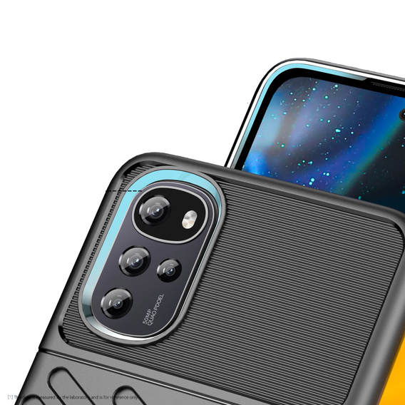 Чехол до Motorola Moto G22, Thunder, чёрный