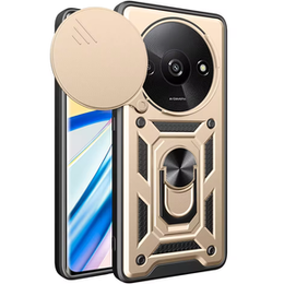 Чохол NOX Camera Slide Xiaomi Redmi A3, CamShield Slide, золотий