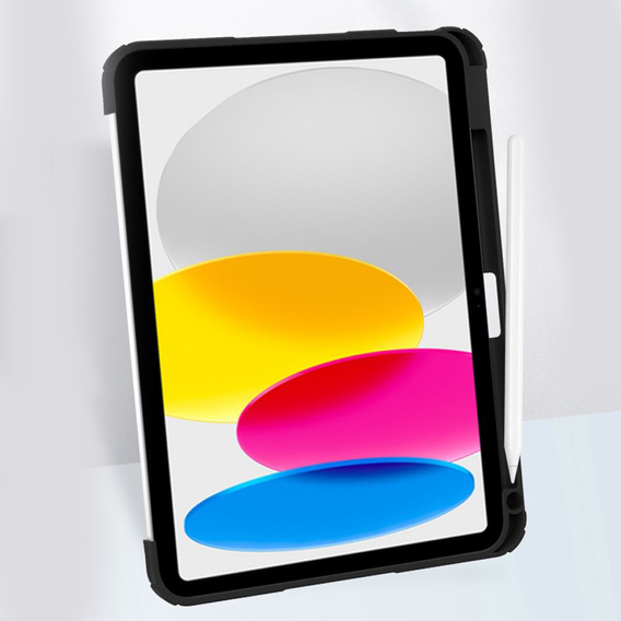 Чехол для iPad 10.9 2022 10 Gen, Smartcase Hybrid, с местом для стилуса, чёрный