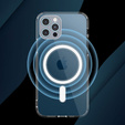 Чехол Silicone до iPhone 11 Pro, MagSafe, Red
