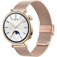 Универсальный миланский браслет 18 мм, розовый rose gold