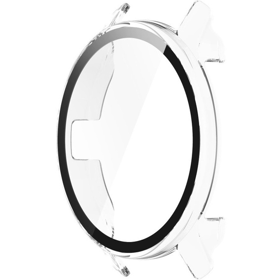 2в1 чохол та захисне скло для годинника Garmin Venu 2 Plus, Clear