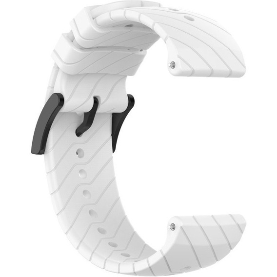 Силиконовый ремешок для zegarka Suunto 9 24 mm - White