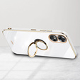 Чехол до Oppo A17, Electro Ring, белый