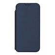 Чехол Dux Ducis для iPhone 17 Pro, Skin Pro, с клапаном, со слотом для карт, темно-синий