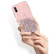 Чехол до Xiaomi Redmi 9A, Glittery, розовый