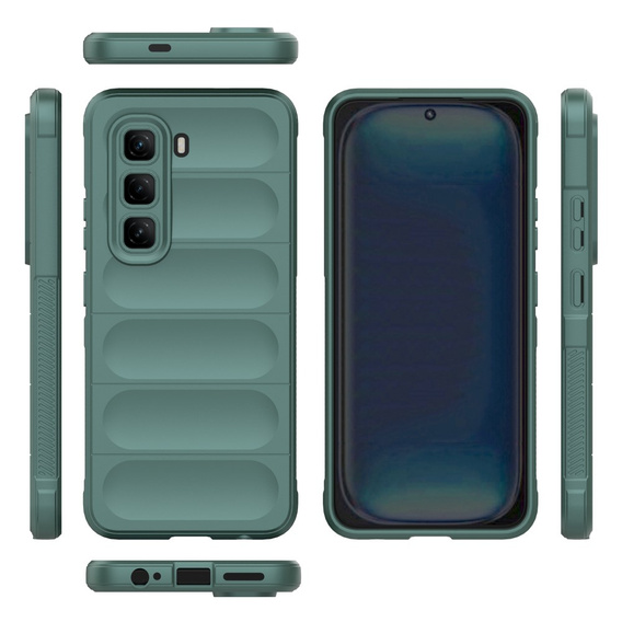 Чoхол до Infinix Hot 50 Pro 4G, Gaming Shockproof, зелений