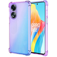 Чехол для Oppo A58 4G, Gradient Dropproof, Фиолетовый / синий
