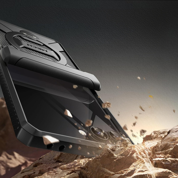 Чехол Tongate MECH с MagSafe для Samsung Galaxy Z Flip7 FE / Z Flip6, зеленый